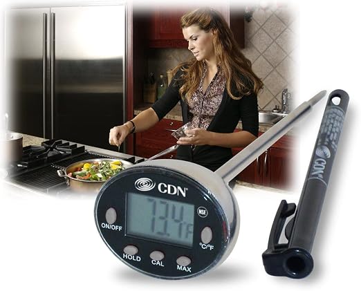 CDN Waterproof Digital Thermometer Long 4.75" Stem, NSF Certified, Brewing - Image 8