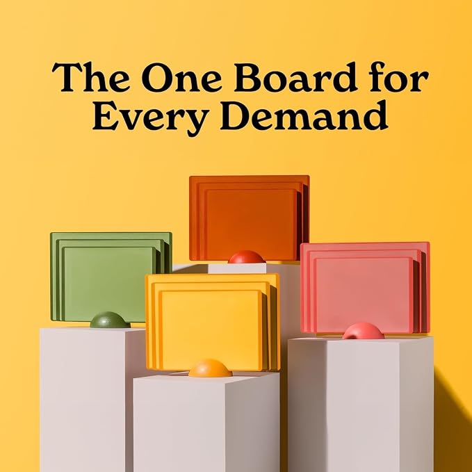 SMIRLY Plastic Cutting Board Set - Image 9