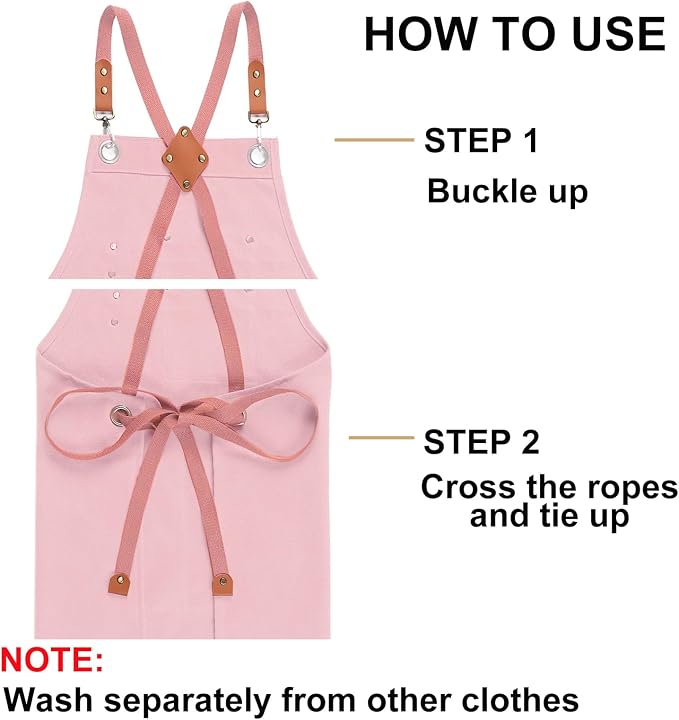 ZOMAO Chef Apron for Women Men - Image 8