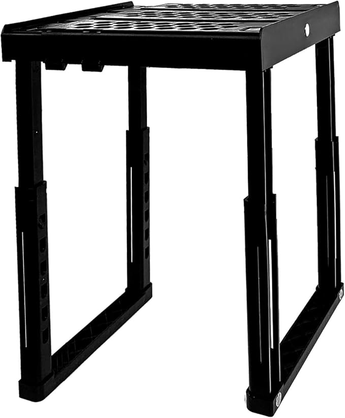 Piffny Locker Organizer Shelf， Adjustable Width and Height, Ideal Locker Shelf by Piffny
