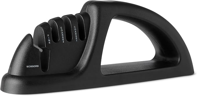 Amazon Basics 4-in-1 Knife Sharpener by AmazonBasics