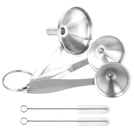 Large Small Funnel Set of 3, Food Grade Mini Funnels - Image 7