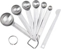 Upgrade Stainless Steel Measuring Spoons Set, Small Tablespoon, Set 6 by Aovchei