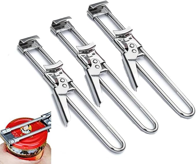 zengxiaoyun Master Jar & Bottle Opener, Adjustable Multifunctional Stainless by Unknown