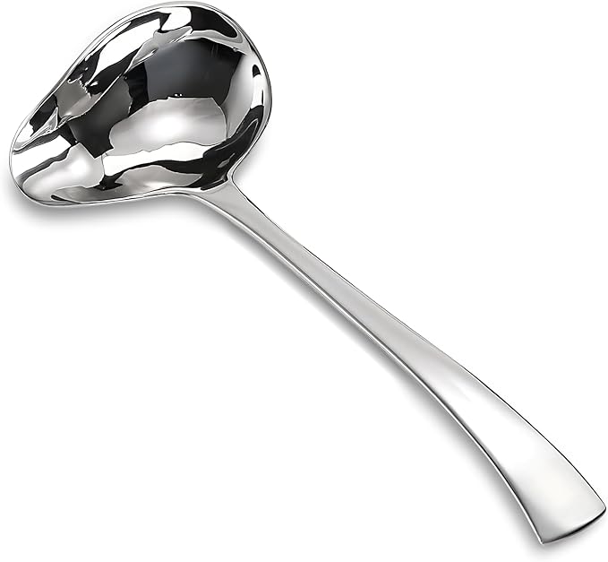 Comicfs Sauce Ladle, 18/10 Stainless Steel Gravy Ladle by Comicfs