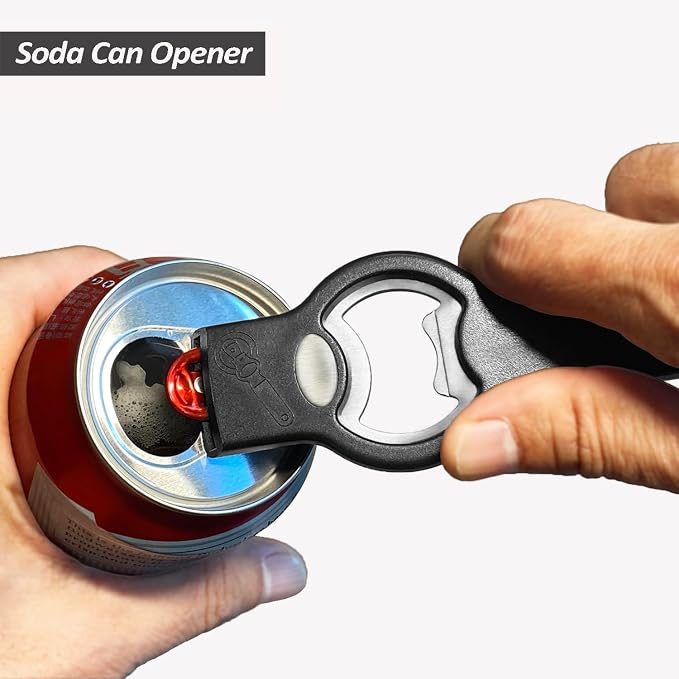 2-in-1 Magnetic Soda Can & Beer Bottle Opener-Dual Magnets - Image 5