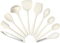 10 Pack Kitchen Utensils Set for Cooking, Leonyo Silicone Cooking Utensils Set by Leonyo