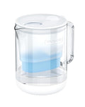 Waterdrop PT-72C-A Glass Alkaline Water Filter Pitcher, Eco-Friendly, Enhances by Waterdrop