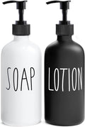 MOMEEMO Soap Dispenser Bathroom Set, Contains Hand and Lotion Dispenser by MOMEEMO