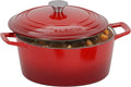 Bakken Enameled Cast Iron Dutch Oven Pot, 6QT Dutch Oven by BAKK%C3%8BNMASTER