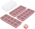 Doasuwish Ice Cube Trays with Lid, 3 Pack 10 Cubes 2 Tbsp. Silicone Ice Cube by Doasuwish