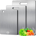 Titanium Cutting Board, Non Toxic, Double-Sided Food Grade Chopping Board by UFJEG