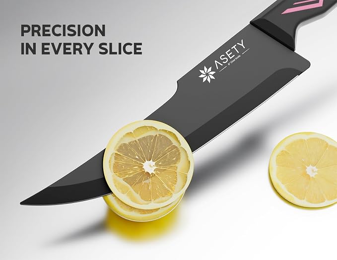 Knife Set - 15 PCS Kitchen Knife Set - Stainless Steel Knife Block Set - - Image 6