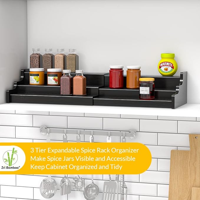 Spice Rack Organizer For Cabinet - Image 2