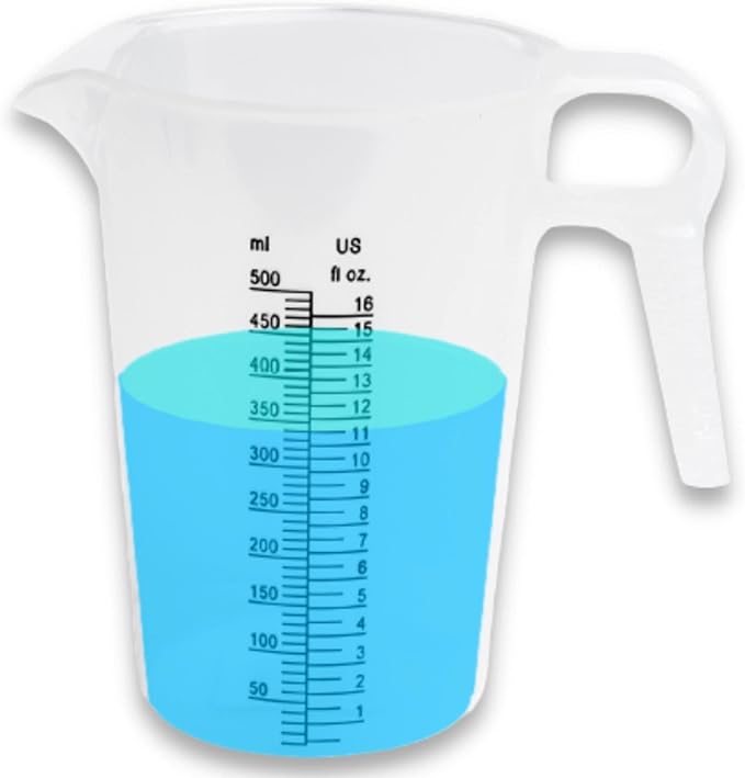 ACCUPOUR 16oz Measuring Pitcher, Pool and Lawn by Accupour