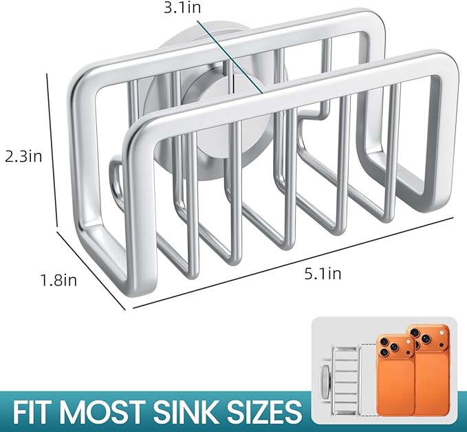 TAILI Sponge Holder for Kitchen Sink - Image 3