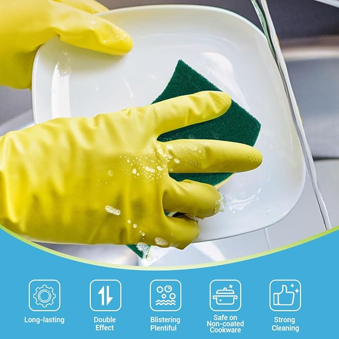 AIDEA Sponges Kitchen, Dish Sponges, Heavy-Duty Sponge - Image 2