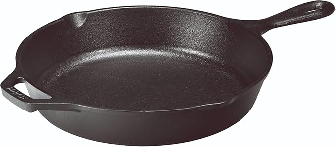 Lodge Seasoned Cast Iron Skillet 10.25 Inches - Image 4
