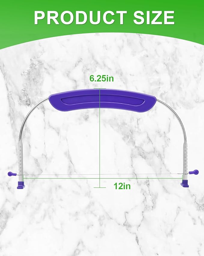 Cake Leveler, Cake Leveler & Slicer, Adjustable Cake Cutter Slicer Leveler - Image 5