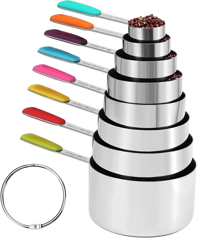Bopei Stainless Steel Measuring Cups Set by Bopei