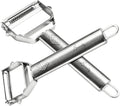 Basily Premium Julienne and Serrated Stainless Steel Peeler by MEKBOK