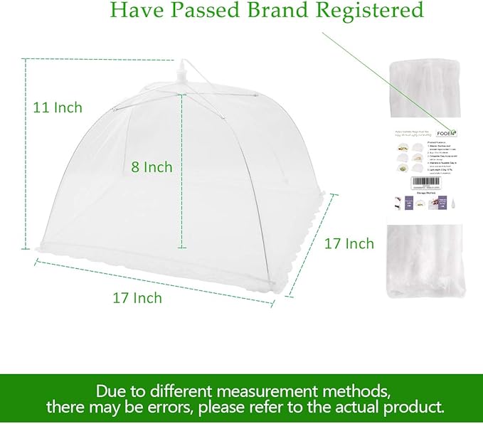 Pop-Up Outside Picnic Mesh Food Covers Tent Umbrella - Image 7