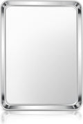 E-far Stainless Steel Baking Sheet, 16” x12” x 1” Baking Cookie Sheet Pan by E-far