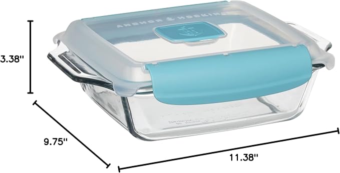 Anchor Hocking 8 Inch Square Cake Dish - Image 13