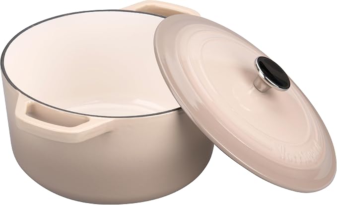 VORRINGARD Enameled Cast Iron Dutch Oven Pot - Image 6