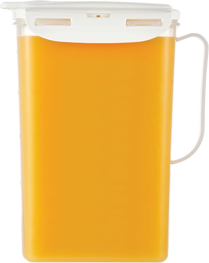LocknLock Aqua Fridge Door Water Jug | Clear Pitcher | BPA Free Plastic Pitcher by LocknLock