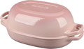 EDGING CASTING Enameled Cast Iron Oval Dutch Oven Pot by EDGINGCOOKWARE