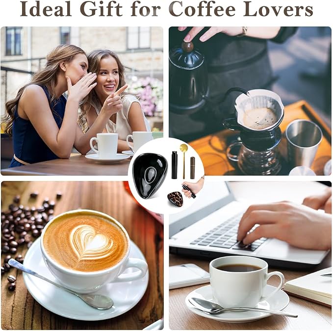 4Pcs Coffee Bean Dosing Cup and Spray Bottle Kit - Image 6