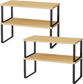 OGEMXU Cabinet Shelf Organizers, 15.7 inches Large Kitchen Counter Shelf by OGEMXU
