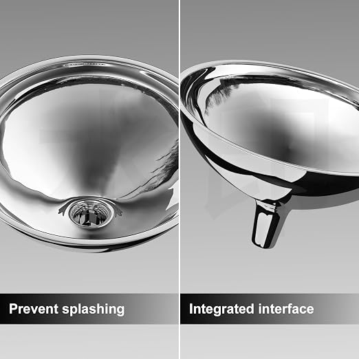 serinar Stainless Steel Large Funnel, Metal Funnel - Image 4