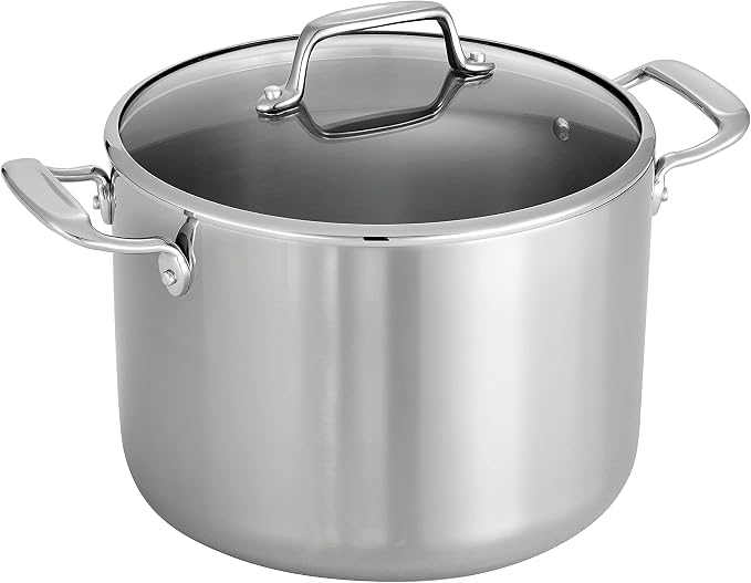 Tramontina Tri-Ply Clad Stainless Steel 8-Quart Stock Pot by Tramontina