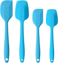 Silicone Spatulas Set, Rubber Spoon Spatula Heat Resistant Spoonula One Piece by MOACC