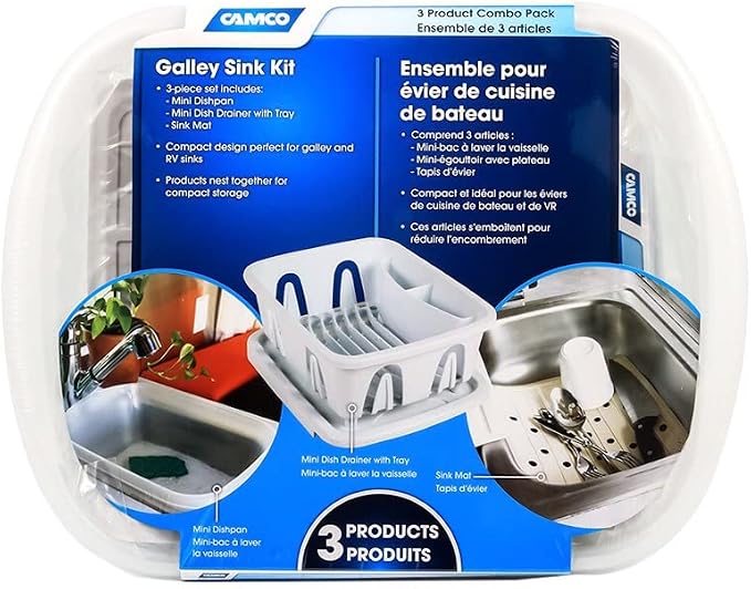 Camco 43517 White Sink Kit - Image 5