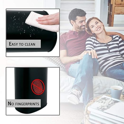 Dkeli Kitchen Trash Can for Bathroom Bedroom Home Office Automatic Touch Free - Image 4