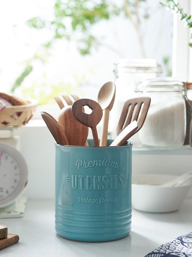 DOWAN 7.2″ Extra Large Kitchen Utensil Holder - Image 3