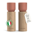 LARS NYSØM Wooden Salt and Pepper Grinder Set Manual by LN