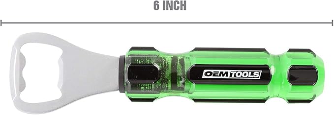 OEMTOOLS 26033 Screwdriver-Style Bottle Opener, Stocking Stuffers, Gifts - Image 2