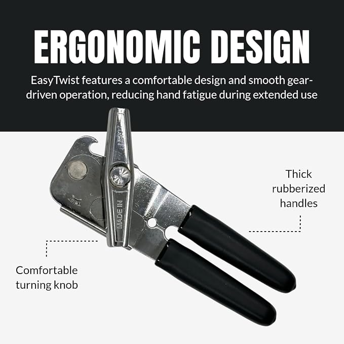 EasyTwist Heavy-Duty Manual Swing Away Can Opener - Image 4