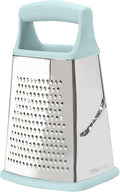 Tovolo Box Grater 4 Sided Large Stainless Steel Cheese Grater by Tovolo