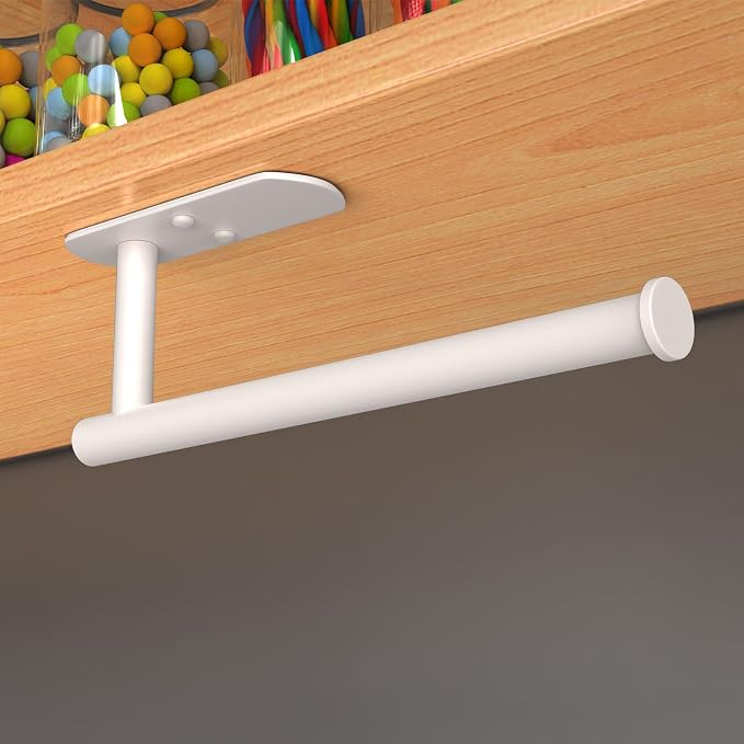 VAEHOLD Adhesive Paper Towel Holder Under Cabinet Wall Mount - Image 3