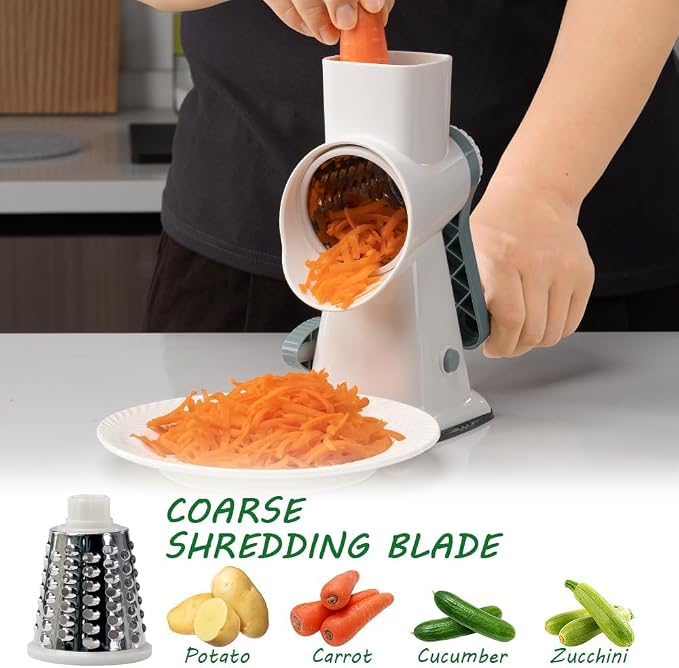 3 in 1 Manual Vegetable Cutter Machine - Image 3