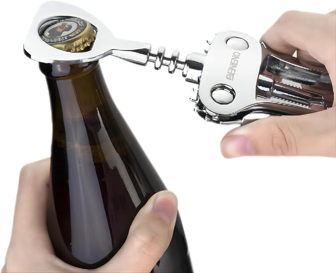 Beneno Wine Opener with Stainless Steel Wine Foil Cutter - Image 6