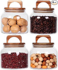 SAIOOL Glass Jars with Airtight Lid, Kitchen Canisters, Borosilicate Storage by SAIOOL