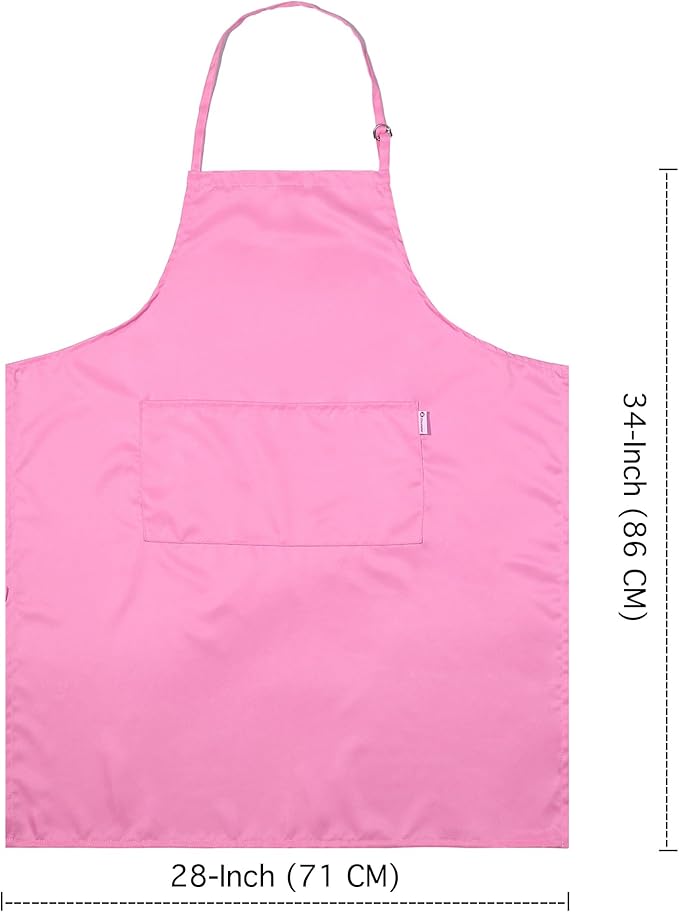 Light Pink Apron for Women - Image 3