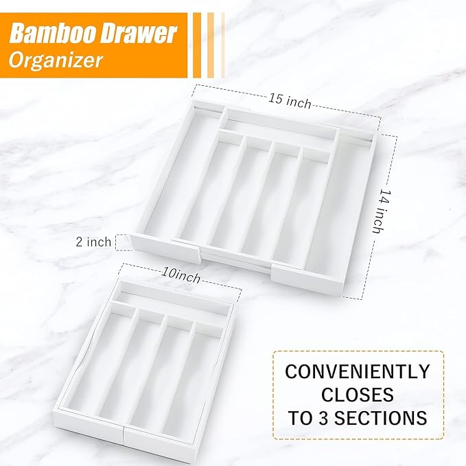 Kitchen Silverware Drawer Organizer and Storage Utensilios De Cocina Modernos - Image 3