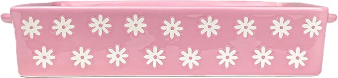 10 Strawberry Street Daisy Rectangular Baker by 10StrawberryStreet
